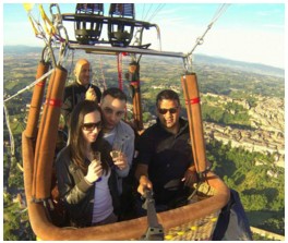 Ballooning in Siena