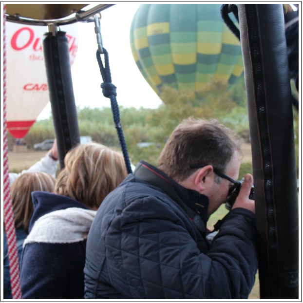 Hot air Balloon photographers in Tuscany