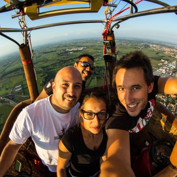 Ballooning in Florence whit a smile