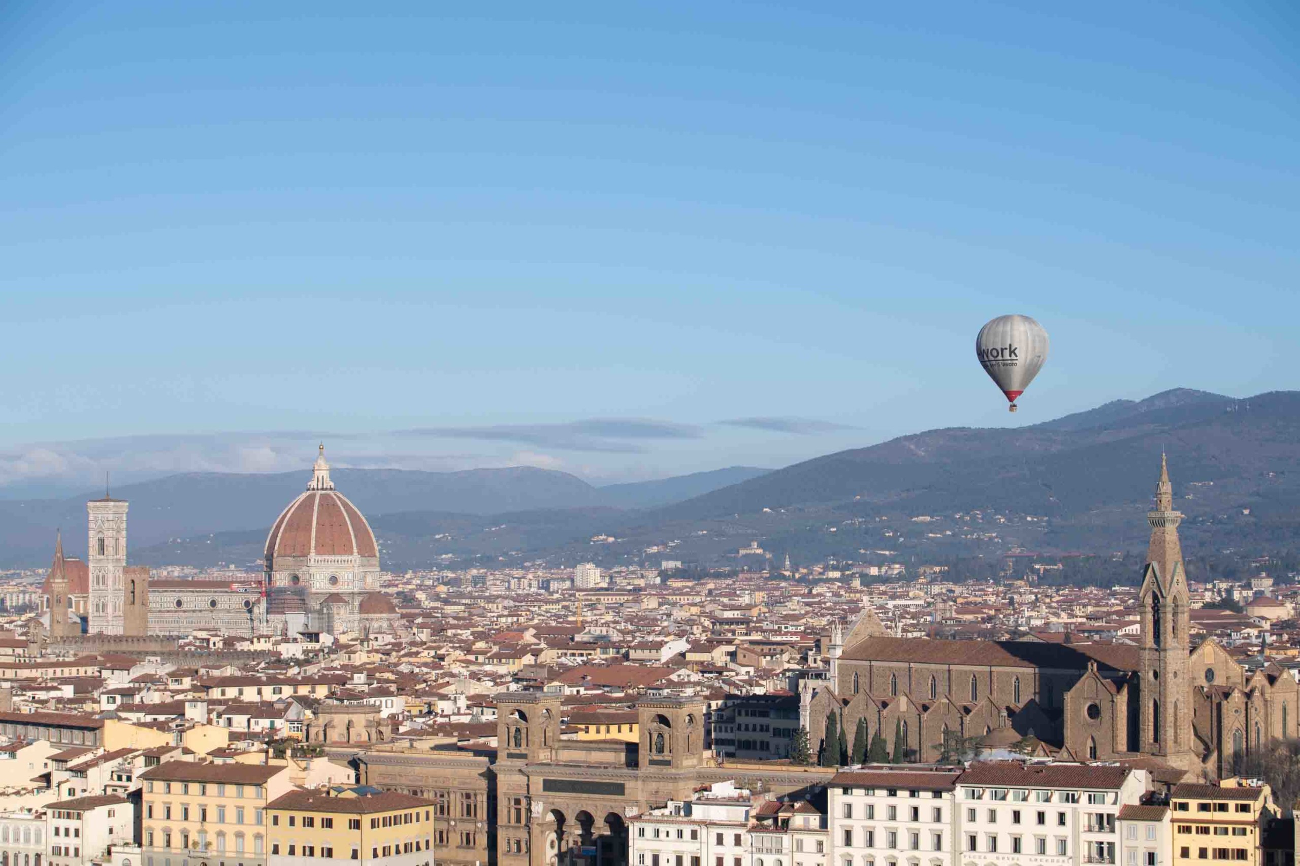 Two Balloons over Florence
