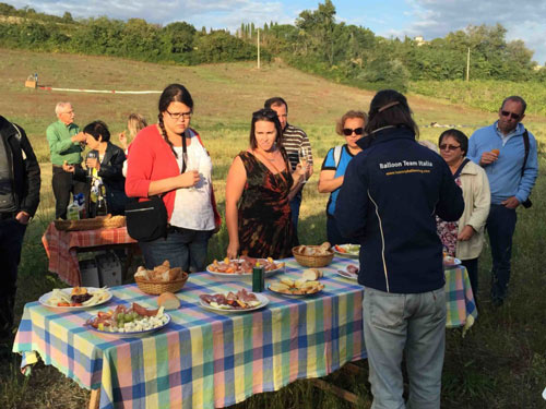 Ballooning Tuscany whit breakfast