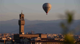Ballooning over Florence