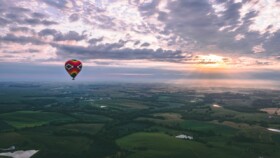 How a hot air balloon works