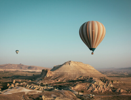 Around the world in a hot air balloon