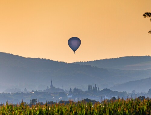 How high do hot air balloons go