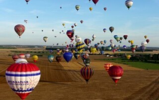 Hot air balloon Tuscany